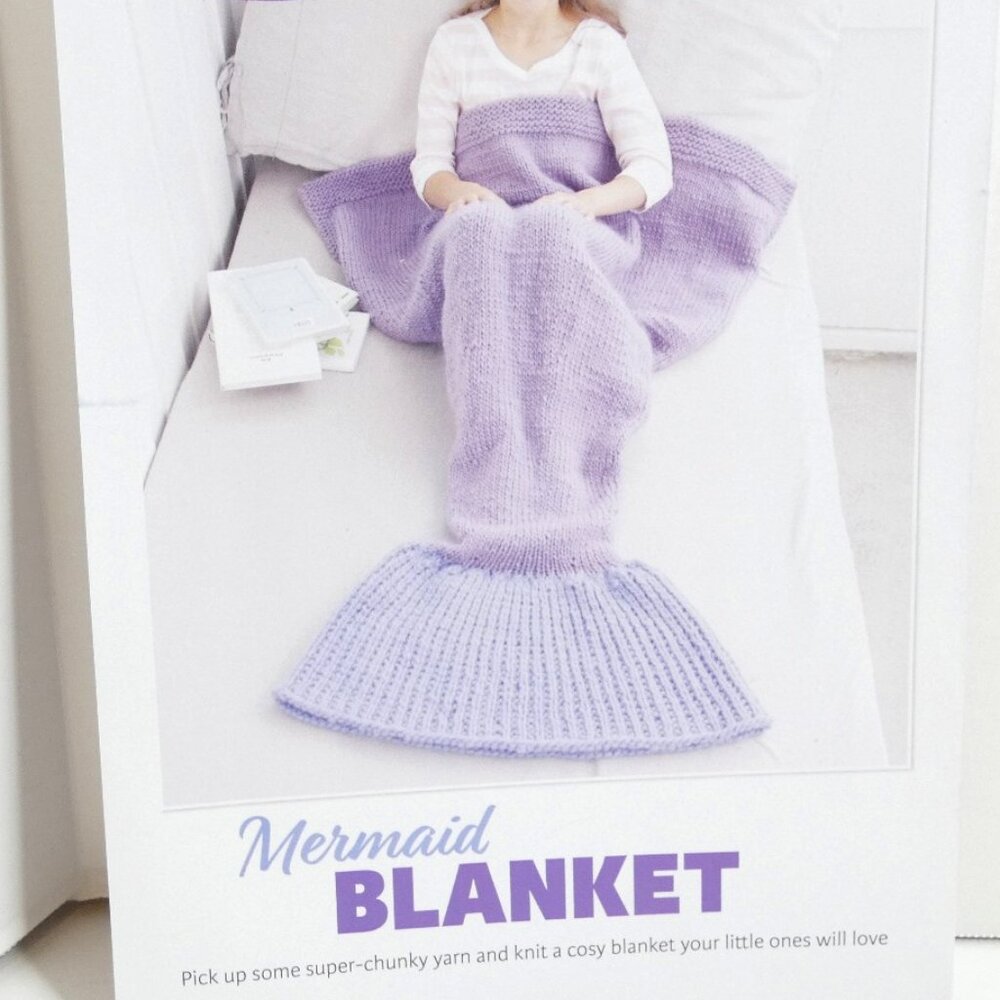 Pattern Mermaid Blanket Age 3 - 14 Years